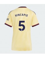 Arsenal Piero Hincapie #5 Alternativní Dres pro Dámské 2026-27 Krátký Rukáv